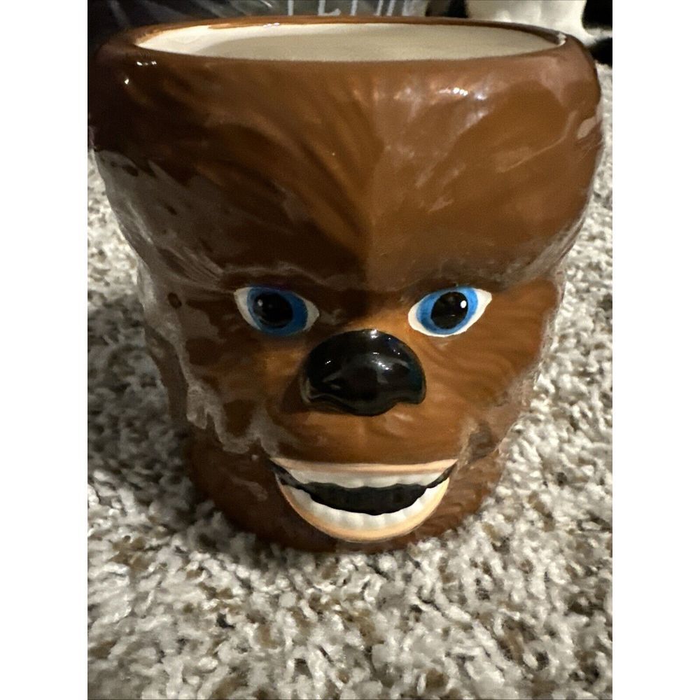 STAR WARS CHEWBACCA CERAMIC COFFEE TEA MUG CUP CHEWIE LUCAS FILMS/ FREE SHIPPING